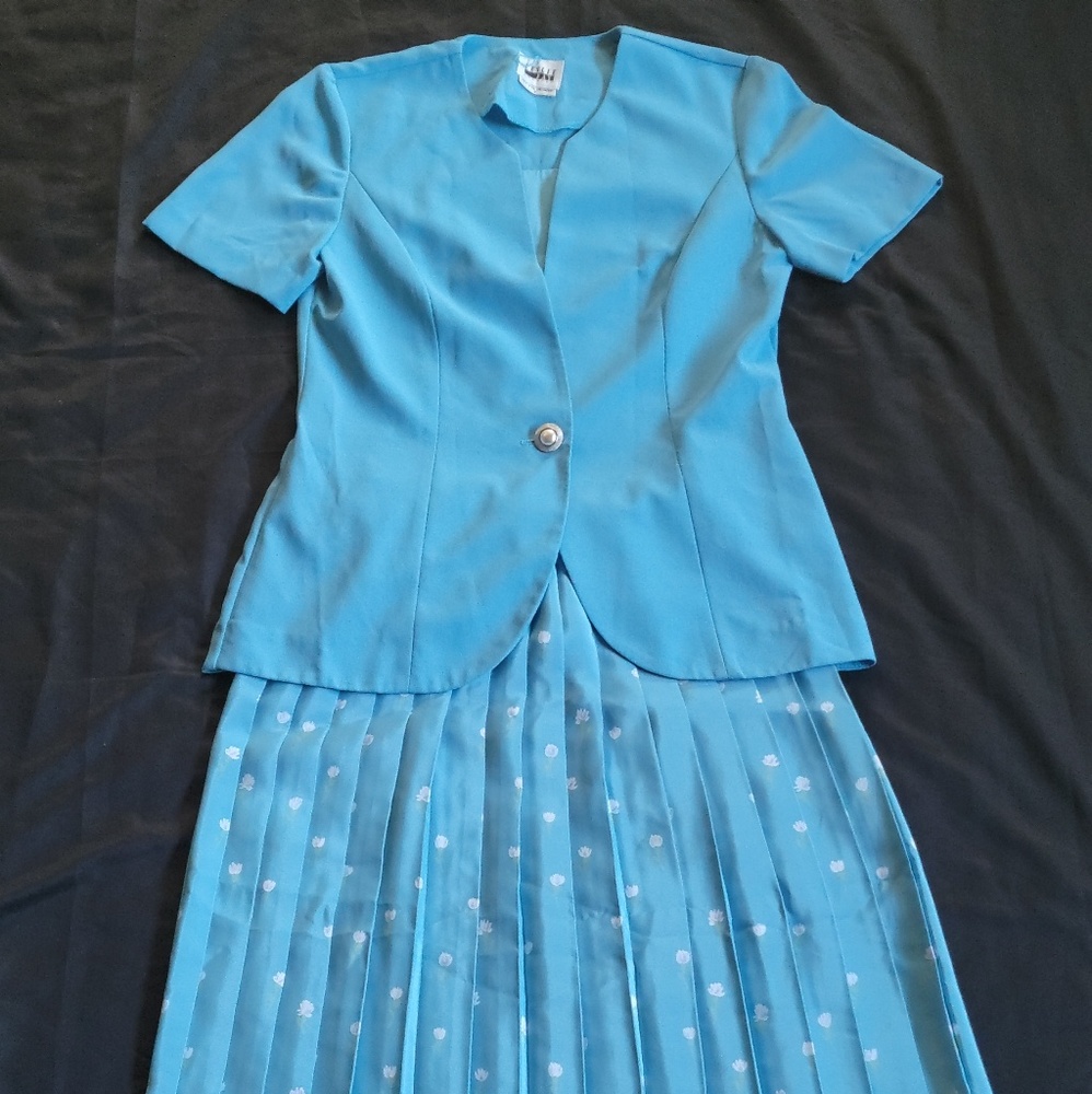 Leslie Fay Casual 2 Piece Skirt/Dress